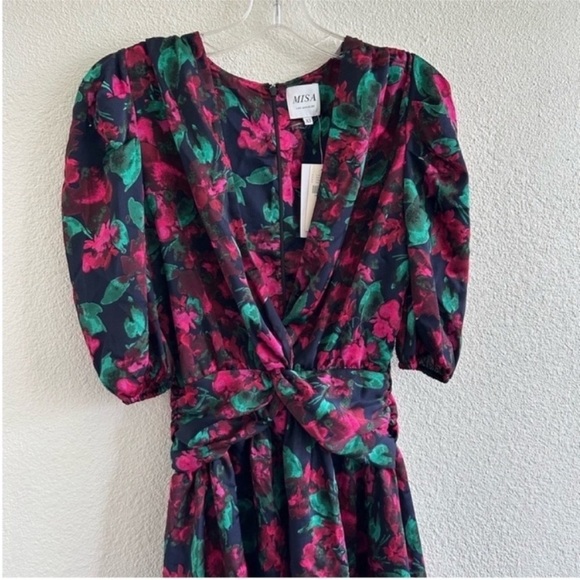 Misa Los Angeles Narcissa Floral Mini Dress NWT - Picture 7 of 9
